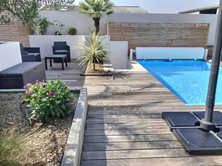 Villa Exceptionnelle Piscine Et Jardin Prive Sejour Haut De Gamme Proche La Rochelle Sainte-Soulle Εξωτερικό φωτογραφία
